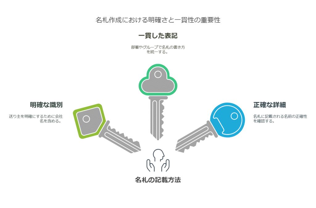 供花を贈る際の名札記載方法と注意点